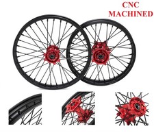 21/18 CNC Wheels Red Hub For