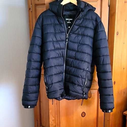 Superdry mens black mountain - mens,