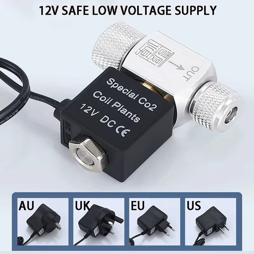 Aquarium co2 solenoid valve - aquarium,