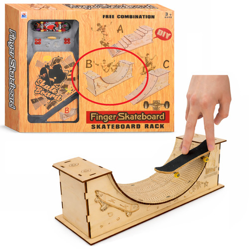 Finger skateboard halfpipe - finger,