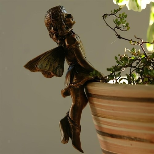 Flying fairy figurines - flying, 4