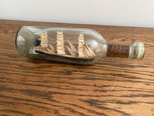 ANTIQUE GALLEON SHIP IN A