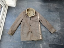 Private White V.C. Lowry  Men’s Reversible Mac Coat Wool & Ventile – Size 4 Med