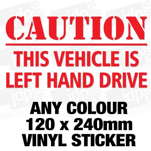 Caution this vehicle - vehicle, is