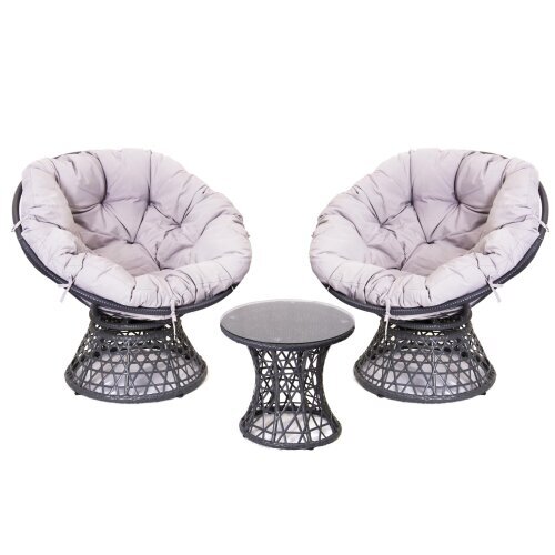 Rattan swivel chairs - sh&g, &