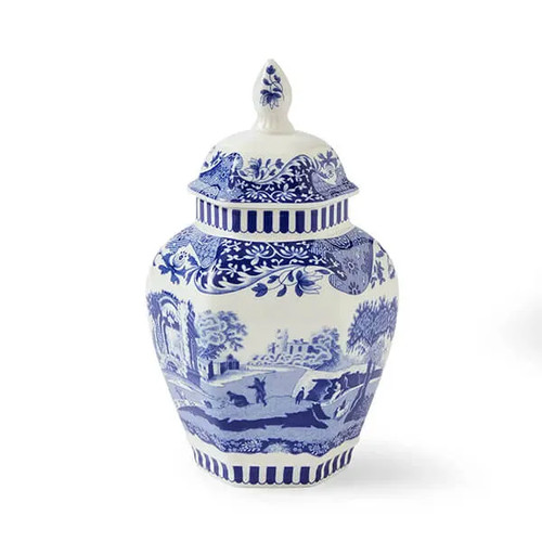 Spode blue italian - spode, vase