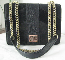 BIBA!!! GENUINE BLACK LEATHER