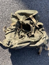 Original WW2 British Army 37 Pattern Commando Bergen / Rucksack