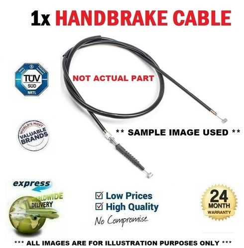 Right handbrake cable - 1x,