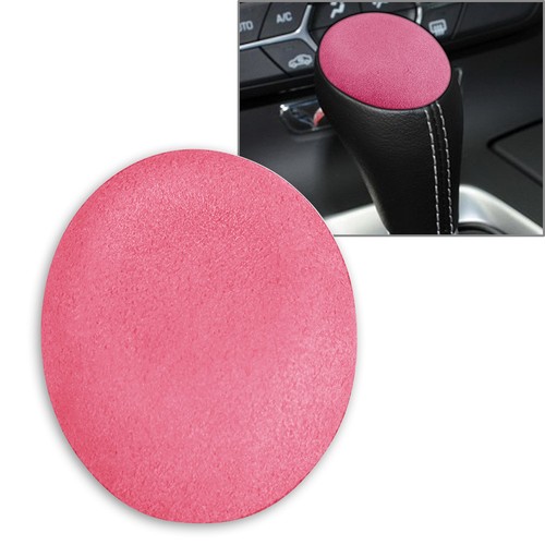 Suede gear shift - shift, knob