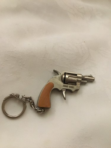 Vintage keyring metal - vintage, side
