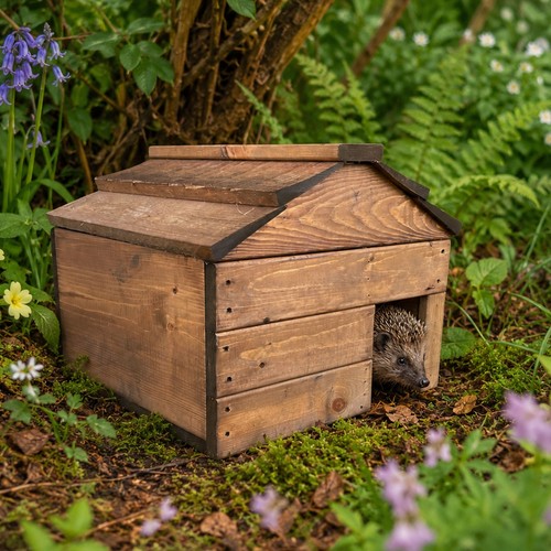 Hedgehog box house - hedgehog,