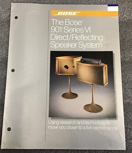 Bose 901 series - 901, vi