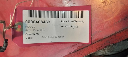 Ford focus fuse - ford,