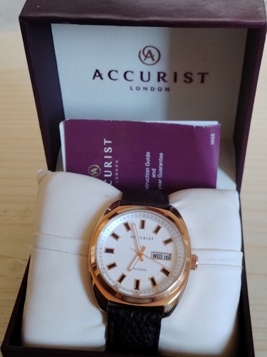 Accurist mens gents quartz - mens,
