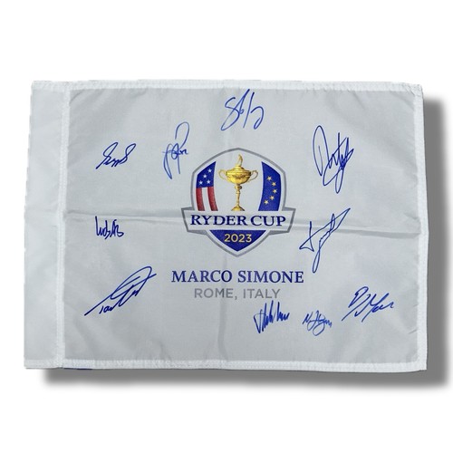 Signed ryder cup 2023 pin - signed,