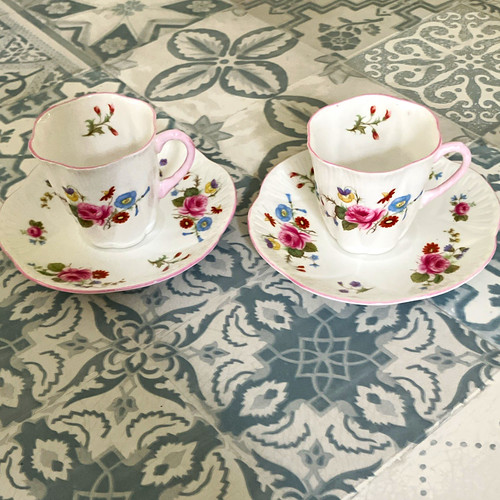 Shelley bone china - , floral