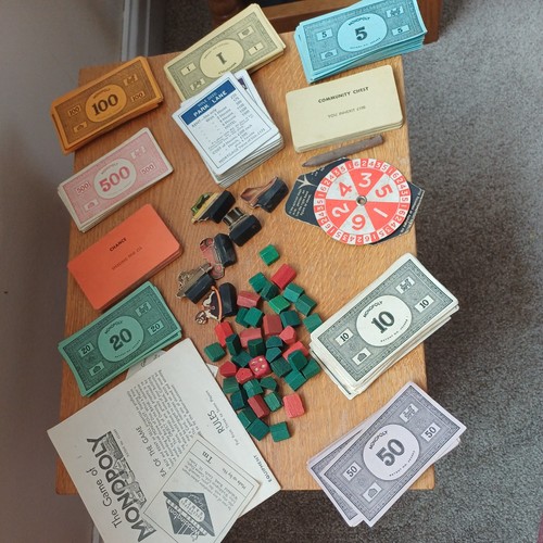 Vintage 1930s monopoly game - 1930s,