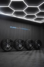 Genuine 22 Inch X5 X6 742M G05 G06 Alloy Wheels With Continental Tyres x FOUR