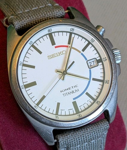 Seiko kinetic titanium - kinetic, sports