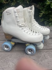 Edea Rondo Roller Skates Size 265s 6.5 Small Uk Roll Line Giotto Variant Plates