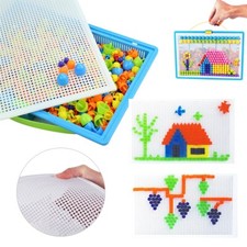 592 Pcs Mosaic Peg Board