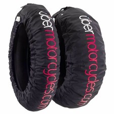 Uber Motorcycle Tyre Warmers 120 Front And 180 / 190 Rear - 17 Inch Diameter