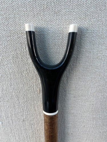 Black buffalo horn - black, snakeskin