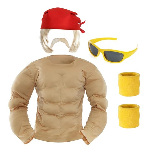 Hogan wrestler costume - hogan,
