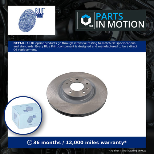 Brake discs pair vented - 2x,