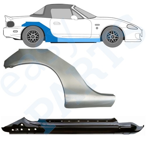 Mazda 1998 2005 - 1998-2005, rear