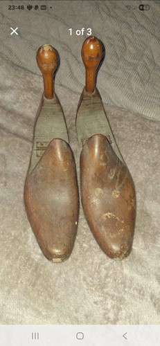 Vintage wooden shoe lasts - shoe,
