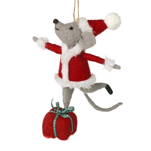 Felt mouse christmas - mouse, in