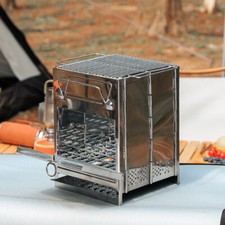 Camping Portable Wood Burning Stove Stainless steel Stove Party Stove Outdoor