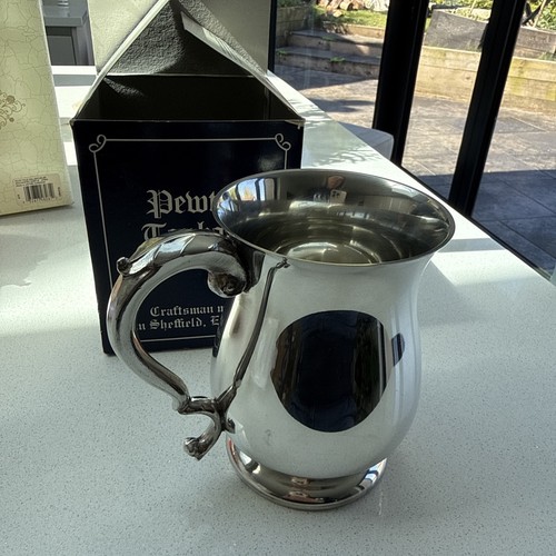 Pewter tankard made - pewter,