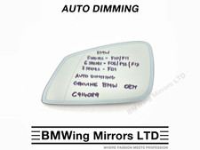 BMW 5 6 SERIES F10 F11 F12 F06 LEFT PASSENGER MIRROR GLASS GENUINE AUTO DIMMING