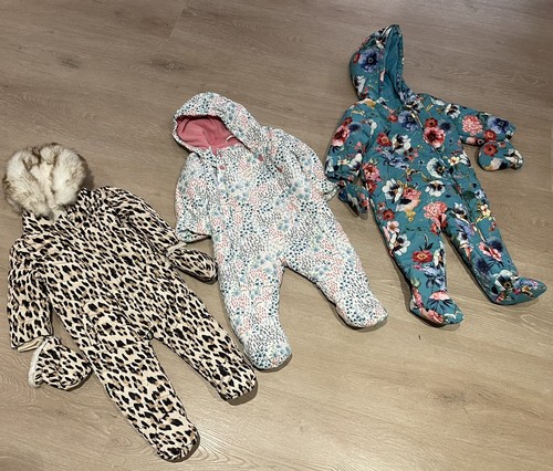 Baby girl snowsuit - girl, 6-9