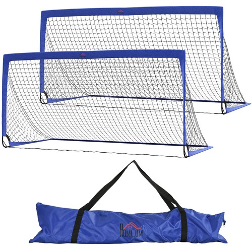 Homcom football goal folding - football,