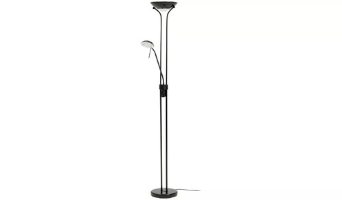 Upright black floor - upright, lamp