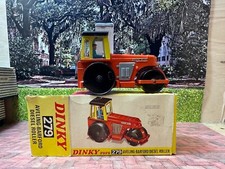 Vintage Dinky Toys 279 Aveling-Barford Diesel Road Roller Original and boxed