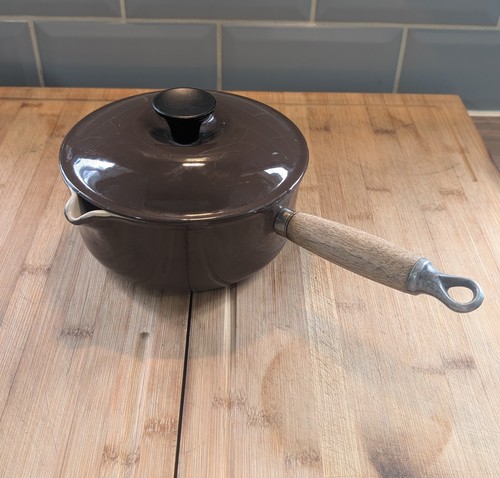 Vintage creuset brown pan - le,