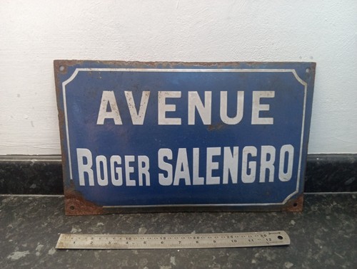 Vintage original french enamel - original,