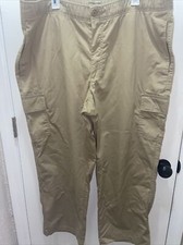 Scandia Woods Men’s Pants Size 42/S Cargo Khakis, Replacement Buttons Included