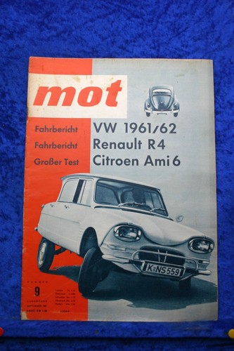 Mot renault r4 citroen - mot,
