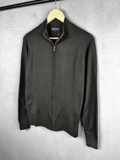 John Smedley Zip Sweater Size
