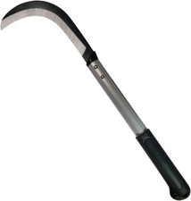Sickle Garden Scythe Cutting Undergrowth Vegetation Carbon Steel Hand Held Tool