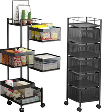 6 Tier Storage Trolley