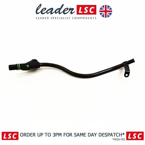 Engine oil dipstick - guide, tube