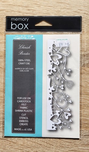 Memory box dies cherish - box,