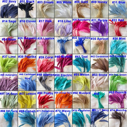 Stripped coque feather - stripped,